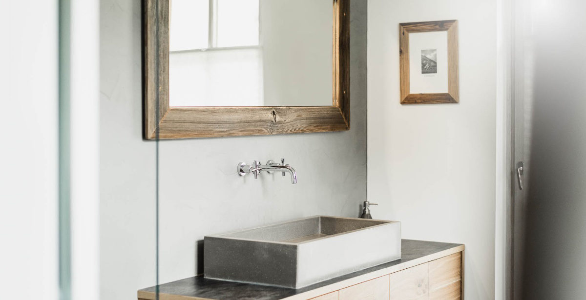 Luxus Chalet Ferienhaus Ferienwohnungie-2 Ästhetische Blicke und Aussichten in den Badezimmern