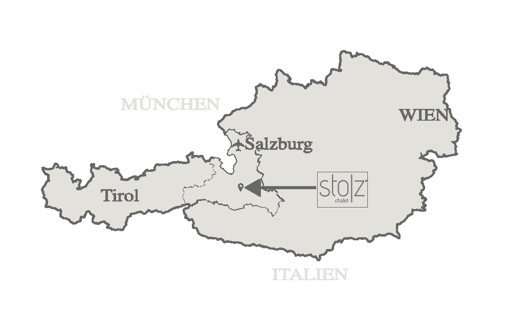 Österreich Karte Anfahrt Chalet Stolz