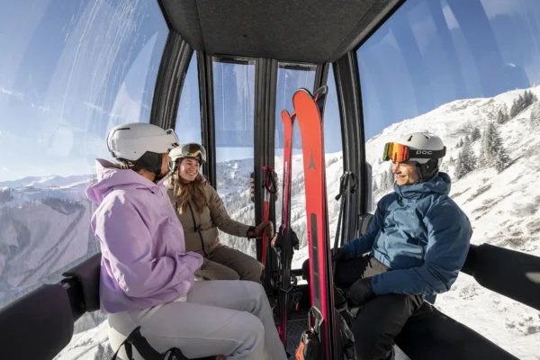 5 chalets proudly boast of their large gondolas